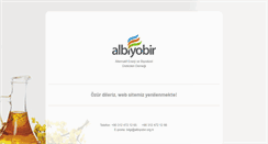 Desktop Screenshot of albiyobir.org.tr